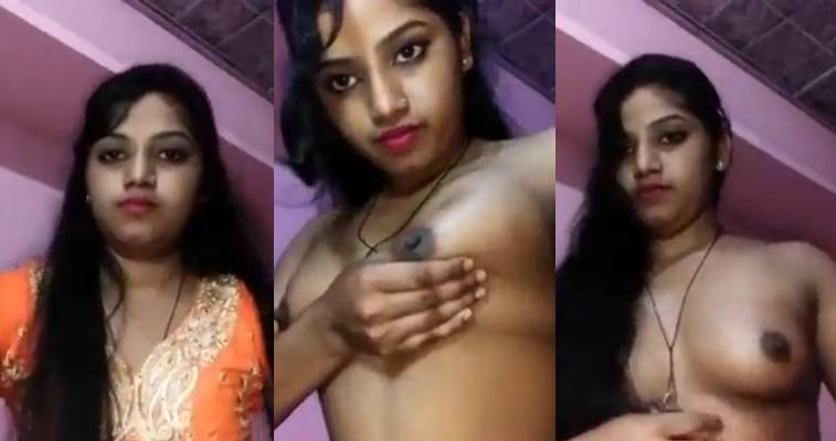 Super Sexy Village Girl Boobs Sowing on Camera Watch