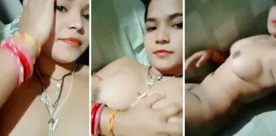 Horny Bhabhi Spreading her Pussy Closeup Watch