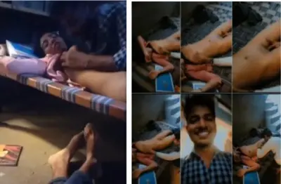 Indian Girl Enjoying With Her Friends Watch