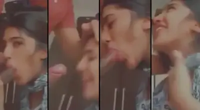 Beautiful Teen Girlfriend Giving a Deepthroat Blowjob Watch
