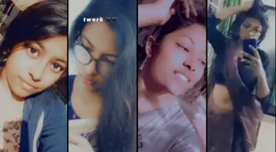 Desi College Girlfriend Rubbing her Boobs Nude Watch
