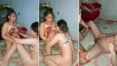 Desi Lesbians Fingering Each Others Pussy Watch