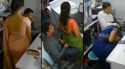 Indian Shop Manager Affair Multiple Wife CCTV Cam Watch
